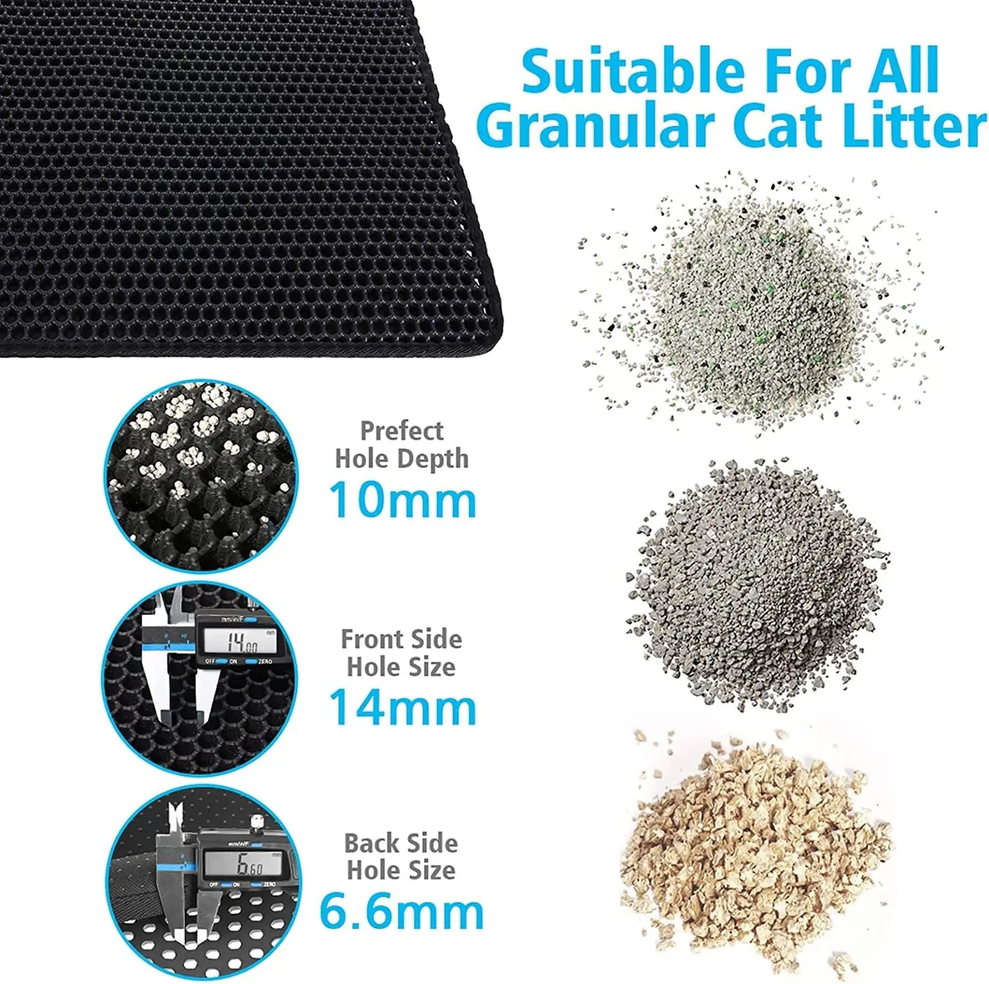 Foldable Cat Litter Mat